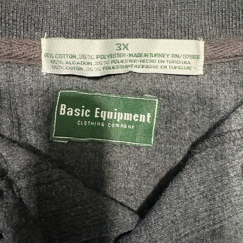 Basic Equipment Men’s 3xL shirt. - Picture 2 of 5